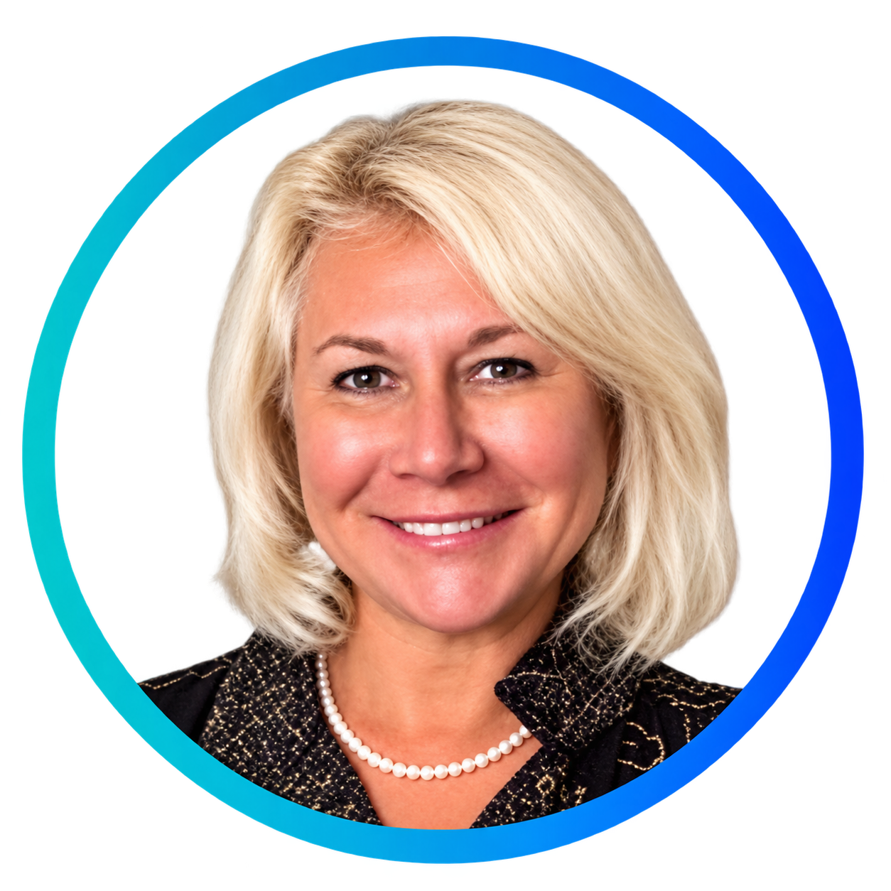Professional Blonde Profile Badge